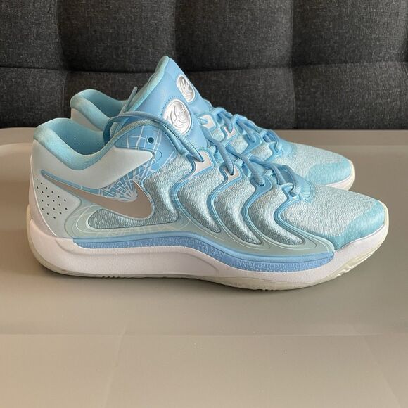 Nike KD 17 \'Christmas\' Blue White Basketball Sneakers Men\'s Size 10 FZ1525-400 main image 11